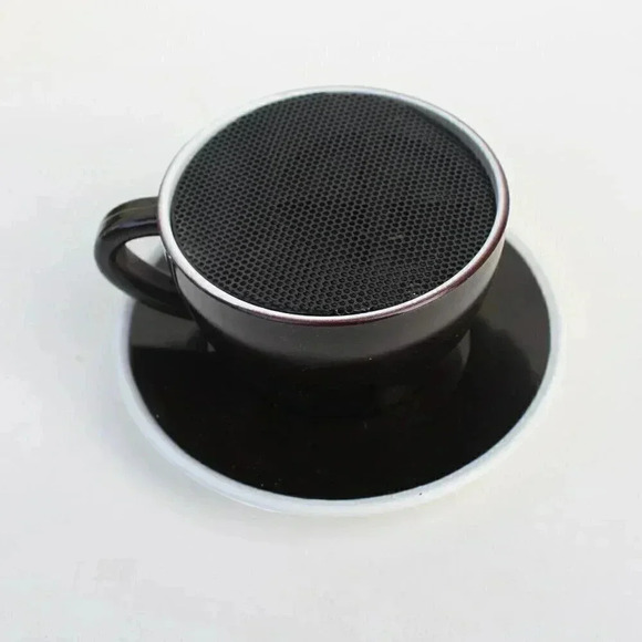 Vintage Coffe Cup W/ Plate TRANSISTOR AM RADIO NIB NOS - Picture 4 of 5